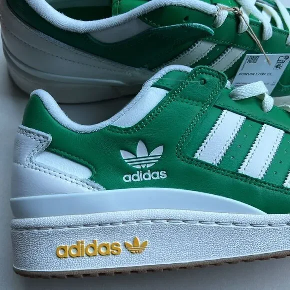 adidas originals Forum Low LEC Green/Off-White/gold sneakers - Picture 9 of 16